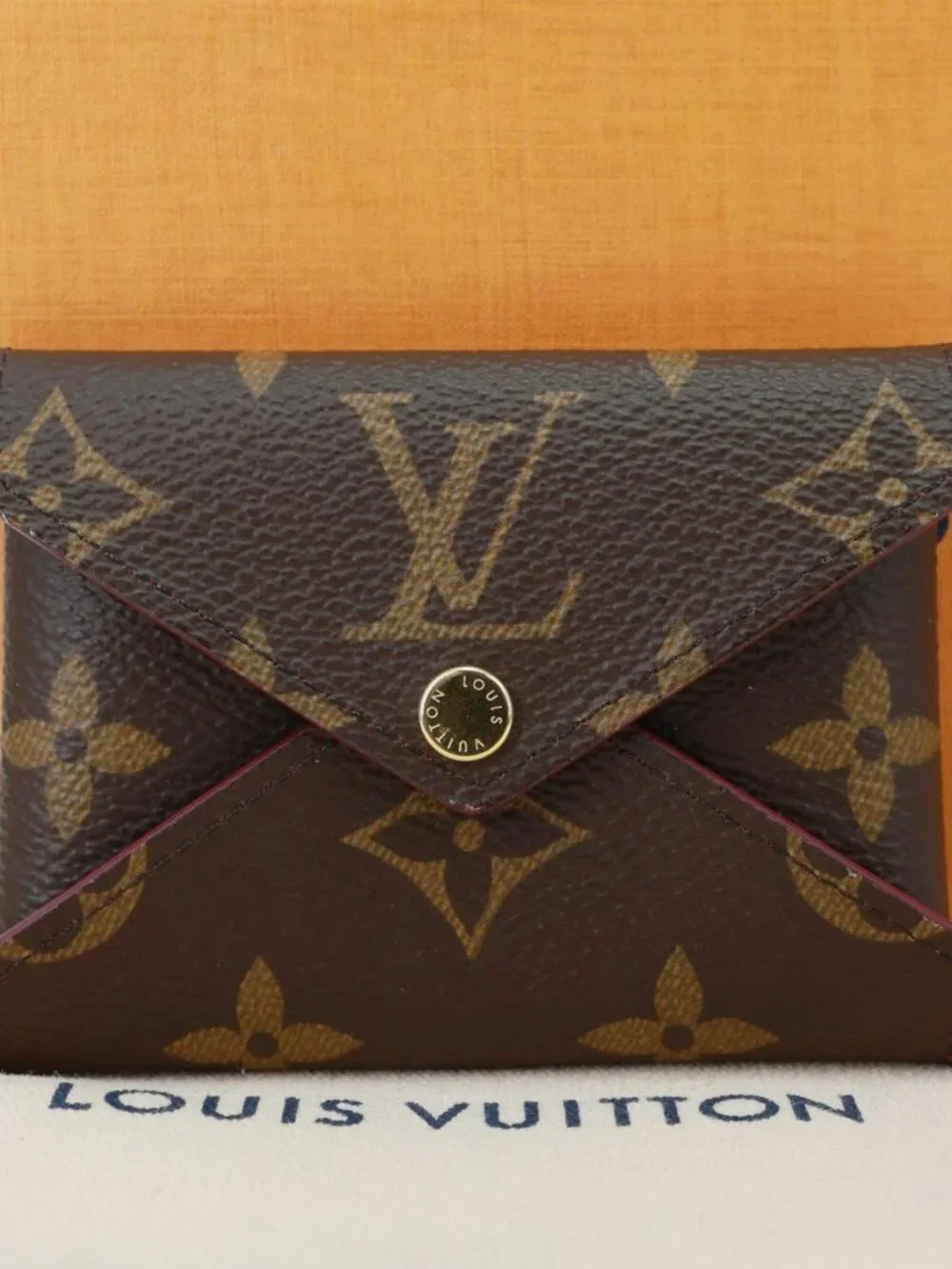 Louis Vuitton  Kirigami Small Monogram Canvas Pochette Clutch Brown